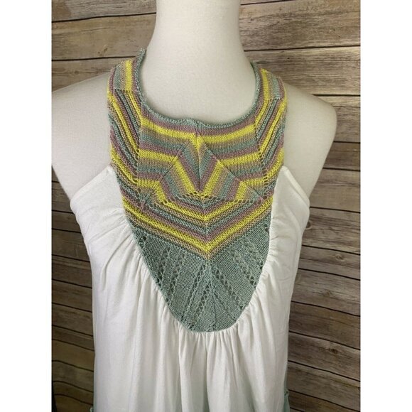 Free People Small Ombre Swing Dress Tunic Crochet - Picture 10 of 12